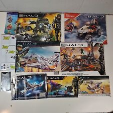 MEGA BLOKS Instructions Booklet Manual Lot Halo Wars UNSC Mantis Cauldron Clash, used for sale  Shipping to South Africa