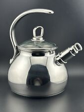 Princess House Heritage Stainless Steel Cookware Classic Tea Kettle 2 Qt Lid for sale  Shipping to South Africa