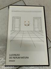 Lucrezio rerum natura usato  Bergamo