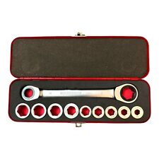 Sidchrome 10 Pce Metric Ratchet Ring Socket Ratchet Spanner Set 8-19mm SCMT21350 for sale  Shipping to South Africa