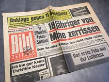 Bildzeitung 1963 ktober gebraucht kaufen  Lingen