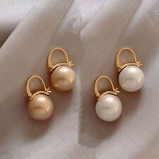 2pairs Fashion Pearl Ear Stud Aretes U Shape Women Wedding Jewellery Gifts New segunda mano  Embacar hacia Argentina
