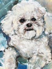 Oil painting dog for sale  Cape Coral