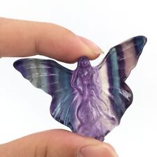 Natural fluorite butterfly for sale  Shipping to Ireland