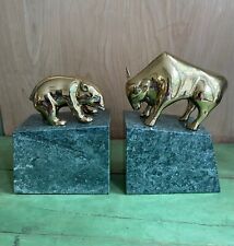 bears brass bookends for sale  Peachtree Corners