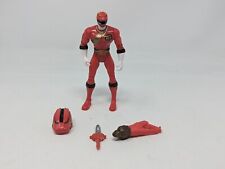 Figura de acción Power Rangers Wild Force Red Ranger 5,5" y Wepons 2001 Bandai segunda mano  Embacar hacia Argentina