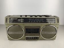 Boombox ghettoblaster sharp gebraucht kaufen  Kronau