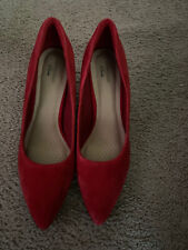Womans clarks red for sale  Morrisville