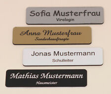 Namensschild inkl gravur gebraucht kaufen  Witzenhausen