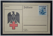 Usado, #205 Ocupa alemán. Segunda Guerra Mundial de Böhmen y Mähren postal rara Cruz Roja con 111 1942 ** segunda mano  Embacar hacia Argentina