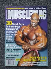 Musclemag bodybuilding magazin for sale  UK