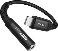 Adaptador JSAUX Lightning para 3,5 mm, adaptador de fone de ouvido iPhone [certificado Apple MFi] comprar usado  Enviando para Brazil