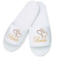 Personalised heart slippers for sale  WIMBORNE