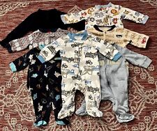 Carters Sleepers Baby Boy Lot (Lot Of 7), used for sale  Shipping to South Africa
