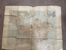 Ww2 map isle for sale  CHESTERFIELD