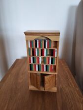 Dollshouse pine bookcase for sale  BRIGG