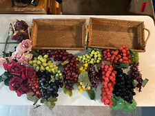 grape basket table decoration for sale  Navarre