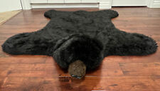 Alfombra de piel sintética de oso negro Ditz Designs 57" x 52" segunda mano  Embacar hacia Argentina