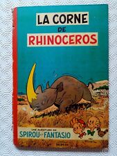 Corne rhinocéros spirou d'occasion  France