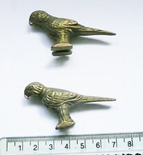 Two brass parrots for sale  UK