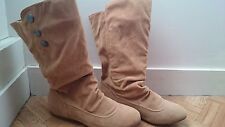 Bottes couleur camel d'occasion  Fontenay-le-Comte