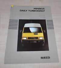 Iveco minibús TurboDaily furgoneta diaria folleto folleto FR segunda mano  Embacar hacia Argentina