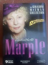 Agatha Christies Marple The Geraldine McEwan Collection 12 discos DVD conjunto bolota E3 comprar usado  Enviando para Brazil