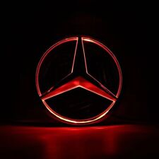 Grill Czarna gwiazda Emblemat Czerwone światło Logo na 2011-2018 Mercedes Benz W205 W212 na sprzedaż  Wysyłka do Poland