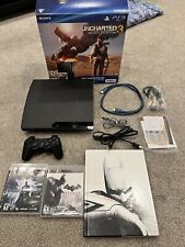 PS3 Sony PlayStation 3 Slim 320 GB System Console + Batman Arkham Game Lot for sale  Shipping to South Africa