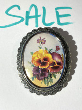 Vintage silvertone brooch for sale  LITTLEHAMPTON