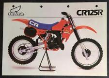 Honda cr125r motocross for sale  LEICESTER