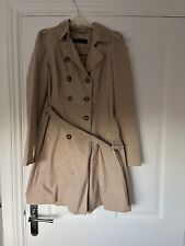 Zara beige mac for sale  KING'S LYNN