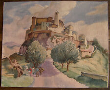 Ancienne aquarelle signée d'occasion  Aix-en-Provence-