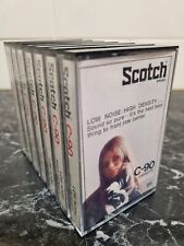 Vintage Blank Cassette Tapes Scotch Low Noise High Density C-90 Lot Unused 1973 for sale  Shipping to South Africa