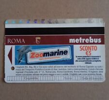 Biglietto metrebus roma usato  Poggibonsi