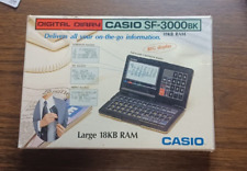 Usado, Diario digital Casio SF-3000BK de colección en caja con instrucciones segunda mano  Embacar hacia Argentina