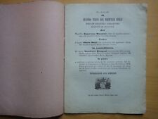 1857 tribunale bologna usato  Imola