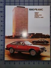 1980 amc brochure for sale  Suffolk