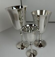 Goblets silver plate for sale  Monson