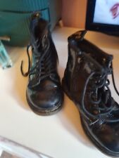 Girls black boots for sale  EDINBURGH