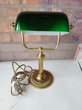 Bankers lamp brass for sale  KINGSWINFORD