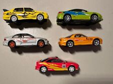 Racing Champions Fast & Furious Loose Lot Of 5. Eclipse Civic Jetta RX7 Integra, used for sale  Shipping to South Africa