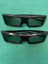 Panasonic Viera TY-ER3D5MA Pair of Glasses NEW BATTERIES for sale  Shipping to South Africa