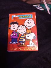 Peanuts playing cards for sale  Vandalia