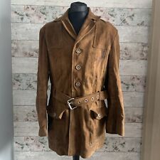 Brown suede cowboy for sale  BRISTOL