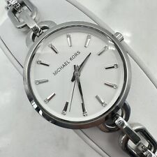Michael Kors MK-3694 Reloj Mujer Pulsera Cadena Plata Cuarzo, Batería Nueva segunda mano  Embacar hacia Argentina