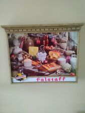 Falstaff beer sign.vintage.19x for sale  Warsaw