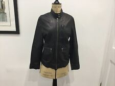 Real leather black for sale  OTLEY