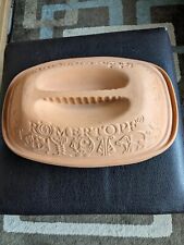 Romertopf 110 terracota 12"" × 8"" × 6"" horno holandés tostador de arcilla Alemania Occidental segunda mano  Embacar hacia Mexico