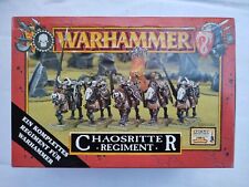 Warhammer chaosritter regiment gebraucht kaufen  Appenheim, Hilbersheim, Ockenheim